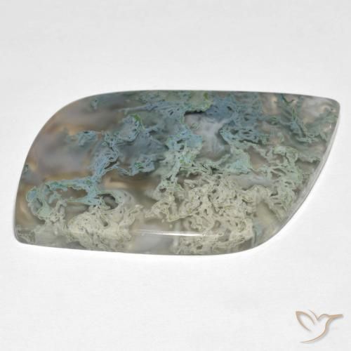 Jaspe Multicolor natural de 46.45 ct, Elegante, Translúcido