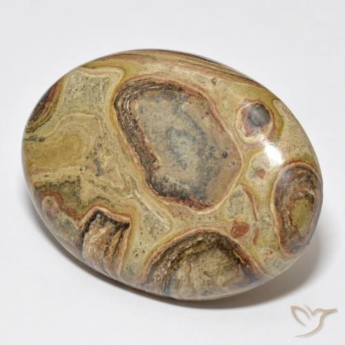 79.04ct Natural Multicolor Jaspe, Ovalada, Opaco