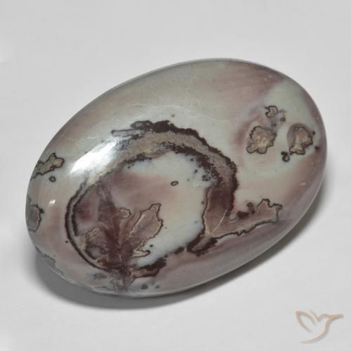 Jaspe Multicolor natural de 31.89 ct, Ovalada, Opaco