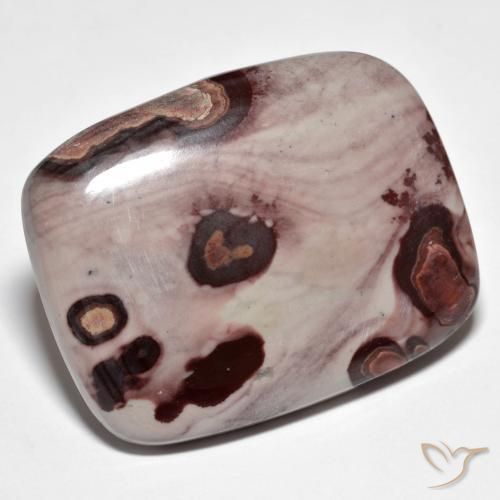 42.63ct Natural Multicolor Jaspe, Forma Cojín, Opaco