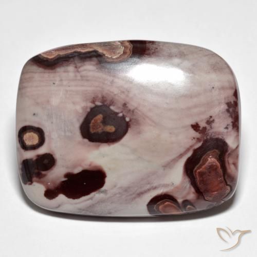 Jaspe Multicolor natural de 42.63 ct, Forma Cojín, Opaco