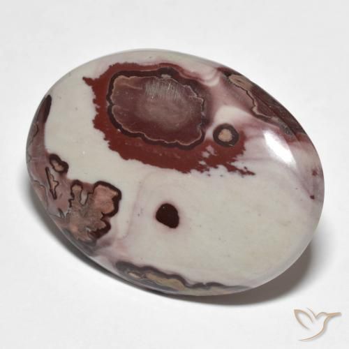 26.67ct Natural Multicolor Jaspe, Ovalada, Opaco