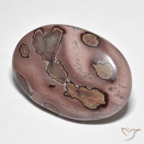 34.00ct Natural Multicolor Jaspe, Ovalada, Opaco