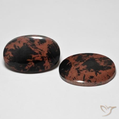 Gemas de Jaspe Multicolor natural de 28.79 ct, Ovalada, Opaco
