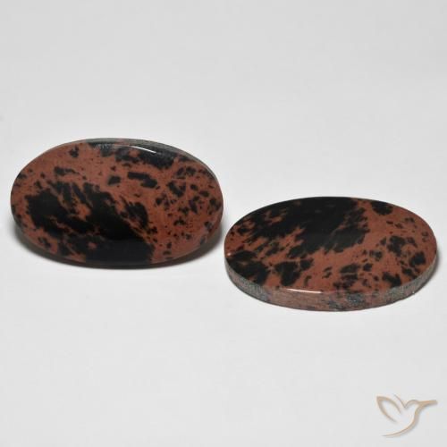 Gemas de Jaspe Multicolor natural de 24.53 ct, Ovalada, Opaco