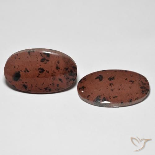 Gemas de Jaspe Multicolor natural de 24.20 ct, Ovalada, Opaco