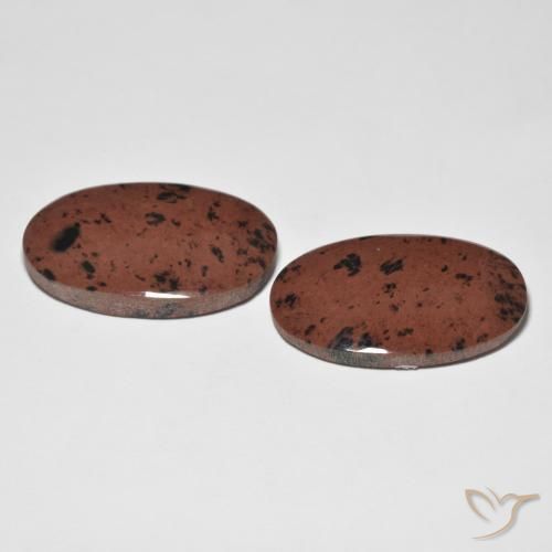 Gemas de Jaspe Multicolor natural de 24.20 ct, Ovalada, Opaco