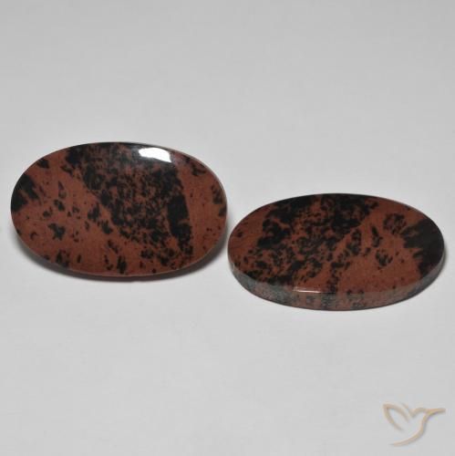 Gemas de Jaspe Multicolor natural de 29.54 ct, Ovalada, Opaco