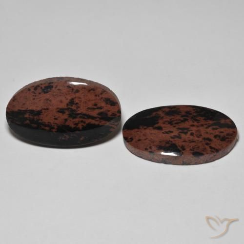 Gemas de Jaspe Multicolor natural de 27.63 ct, Ovalada, Opaco