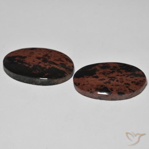 Gemas de Jaspe Multicolor natural de 27.63 ct, Ovalada, Opaco