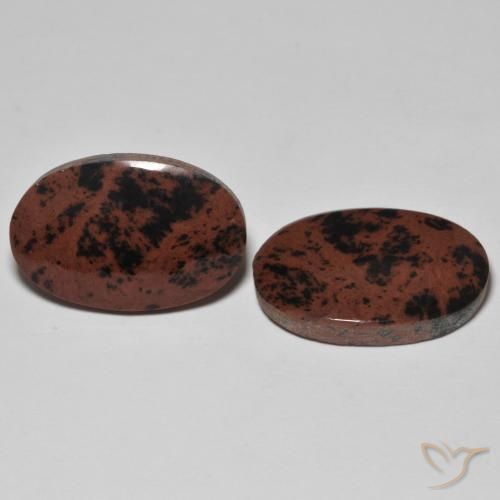 Gemas de Jaspe Multicolor natural de 19.47 ct, Ovalada, Opaco
