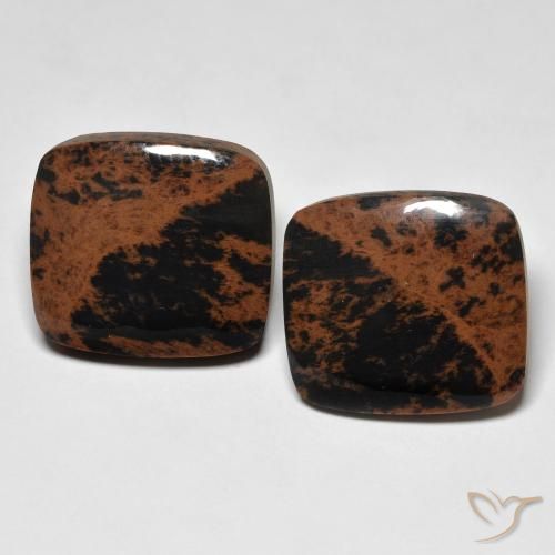 22.18ctw Natural Multicolor Jaspe, Forma Cojín, Opaco