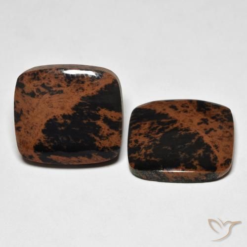 Gemas de Jaspe Multicolor natural de 22.18 ct, Forma Cojín, Opaco