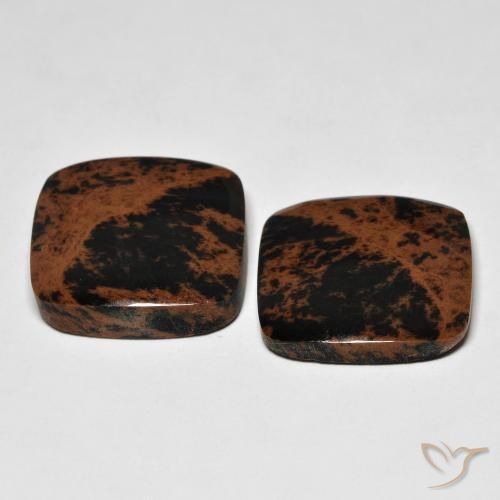 Gemas de Jaspe Multicolor natural de 22.18 ct, Forma Cojín, Opaco