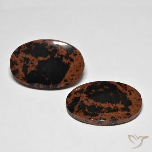 Gemas de Jaspe Multicolor natural de 25.68 ct, Ovalada, Opaco