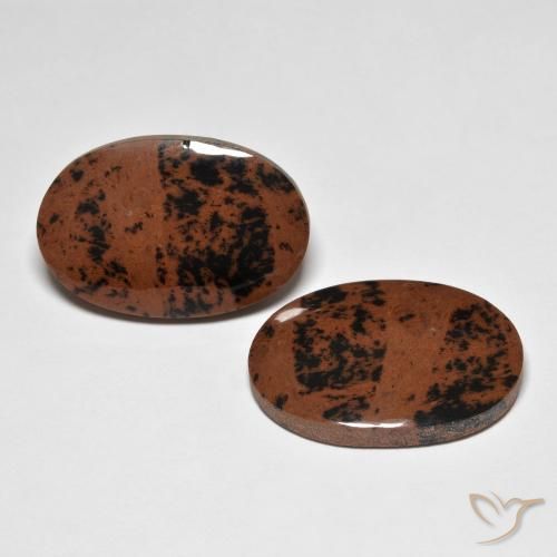 Gemas de Jaspe Multicolor natural de 26.59 ct, Ovalada, Opaco