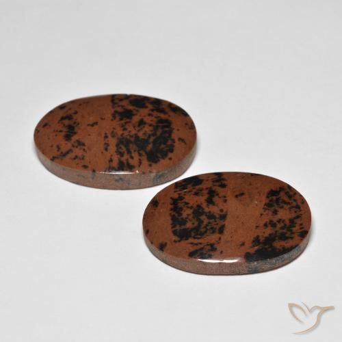Gemas de Jaspe Multicolor natural de 26.59 ct, Ovalada, Opaco