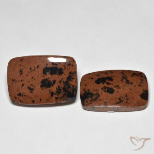 Gemas de Jaspe Multicolor natural de 24.89 ct, Forma Cojín, Opaco