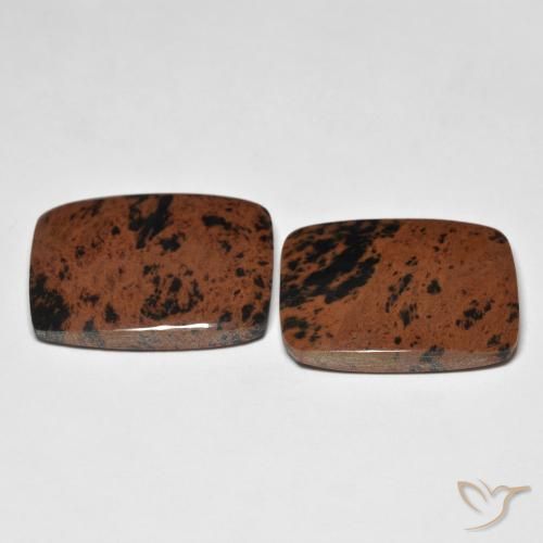 Gemas de Jaspe Multicolor natural de 27.07 ct, Forma Cojín, Opaco