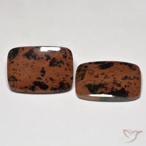 Gemas de Jaspe Multicolor natural de 24.42 ct, Forma Cojín, Opaco