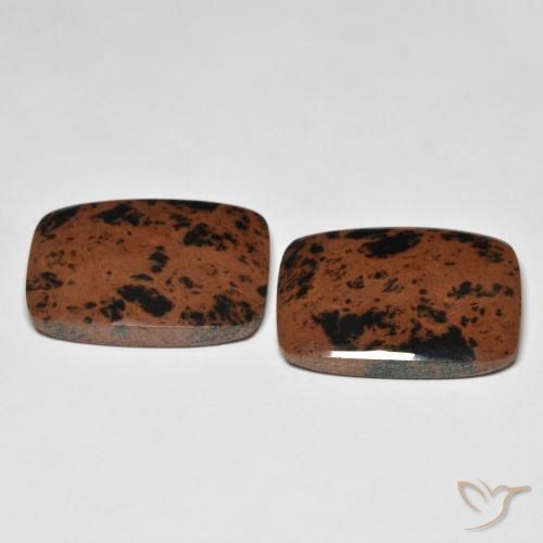 Gemas de Jaspe Multicolor natural de 24.42 ct, Forma Cojín, Opaco