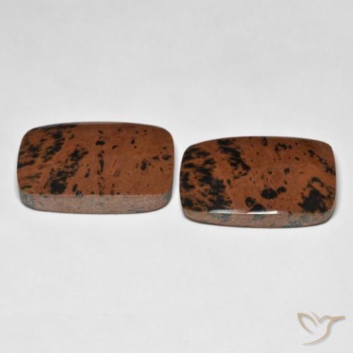 Gemas de Jaspe Multicolor natural de 28.48 ct, Forma Cojín, Opaco
