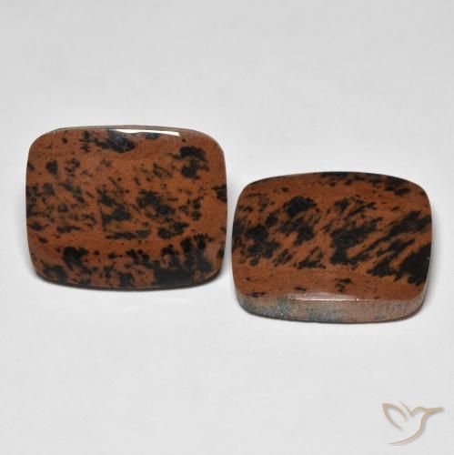Gemas de Jaspe Multicolor natural de 23.47 ct, Forma Cojín, Opaco