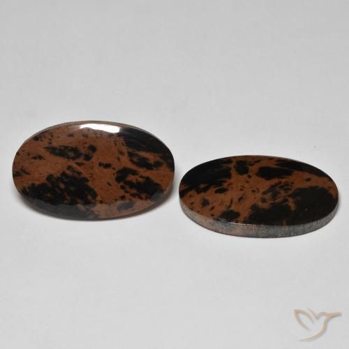Gemas de Jaspe Multicolor natural de 21.01 ct, Ovalada, Opaco