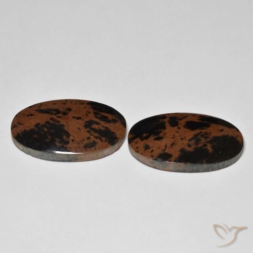 Gemas de Jaspe Multicolor natural de 21.01 ct, Ovalada, Opaco