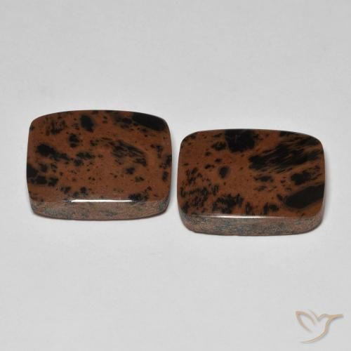 Gemas de Jaspe Multicolor natural de 17.61 ct, Forma Cojín, Opaco