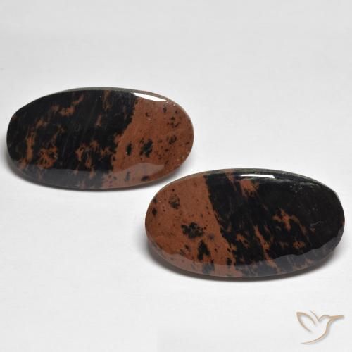 Gemas de Jaspe Multicolor natural de 22.85 ct, Ovalada, Opaco