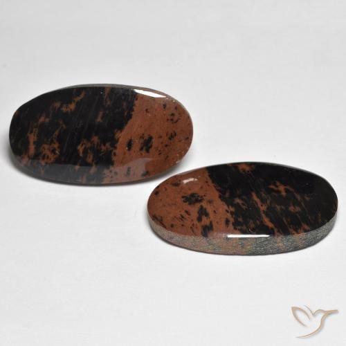 Gemas de Jaspe Multicolor natural de 22.85 ct, Ovalada, Opaco