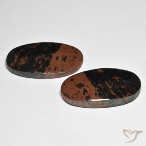 Gemas de Jaspe Multicolor natural de 22.85 ct, Ovalada, Opaco