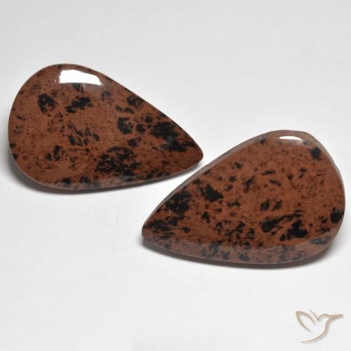 28.02ctw Natural Multicolor Jaspe, En forma de pera, Opaco