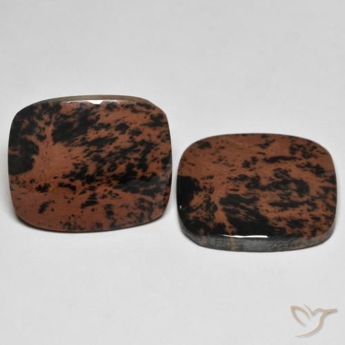 Gemas de Jaspe Multicolor natural de 22.53 ct, Forma Cojín, Opaco