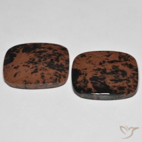 Gemas de Jaspe Multicolor natural de 22.53 ct, Forma Cojín, Opaco