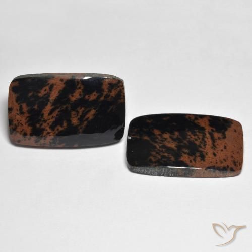 Gemas de Jaspe Multicolor natural de 21.94 ct, Forma Cojín, Opaco
