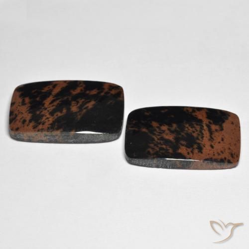 Gemas de Jaspe Multicolor natural de 21.94 ct, Forma Cojín, Opaco