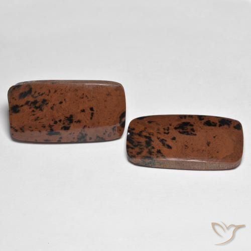 Gemas de Jaspe Multicolor natural de 23.36 ct, Forma Cojín, Opaco