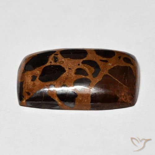 Jaspe Multicolor natural de 22.00 ct, Forma Cojín, Opaco