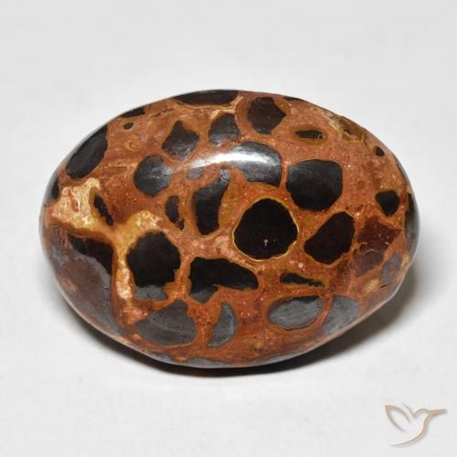 25.43ct Natural Multicolor Jaspe, Ovalada, Opaco