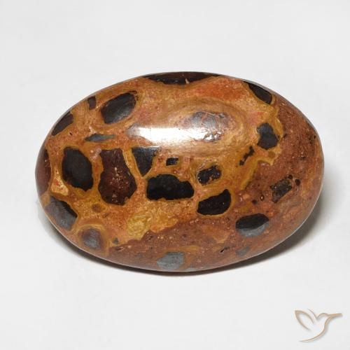 13.09ct Natural Multicolor Jaspe, Ovalada, Opaco