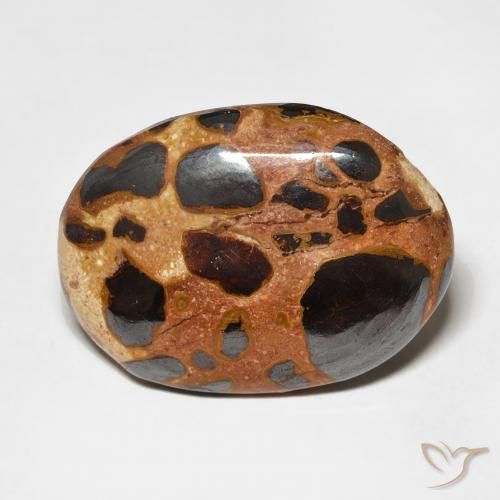 15.22ct Natural Multicolor Jaspe, Ovalada, Opaco