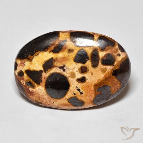 16.03ct Natural Multicolor Jaspe, Ovalada, Opaco