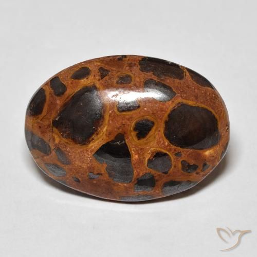 13.01ct Natural Multicolor Jaspe, Ovalada, Opaco