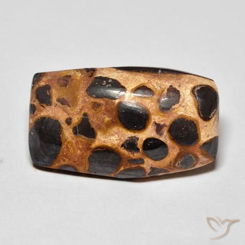 15.23ct Natural Multicolor Jaspe, Forma Cojín, Opaco