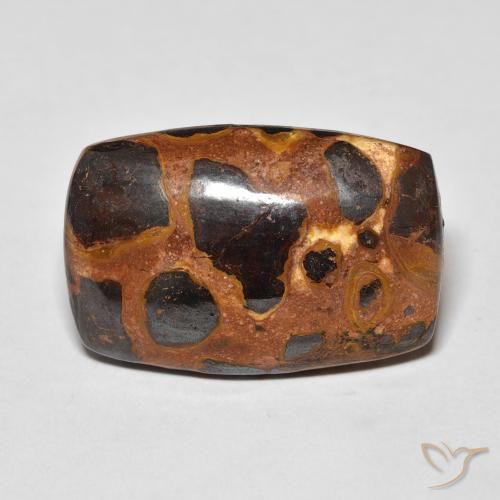 17.12ct Natural Multicolor Jaspe, Forma Cojín, Opaco