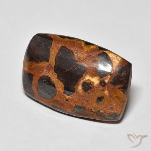 Jaspe Multicolor natural de 17.12 ct, Forma Cojín, Opaco