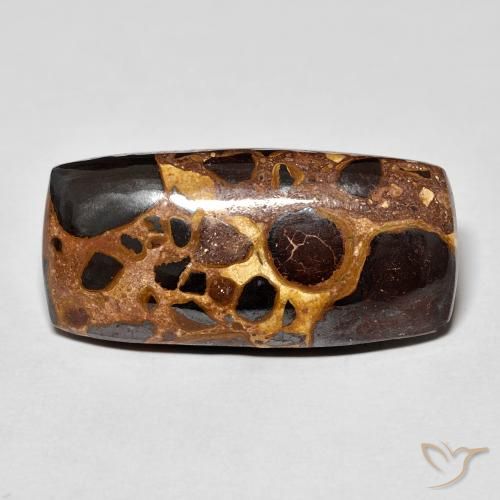 21.10ct Natural Multicolor Jaspe, Forma Cojín, Opaco