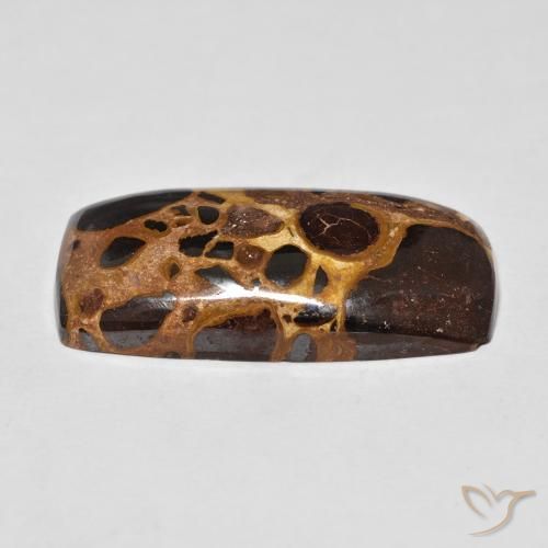 Jaspe Multicolor natural de 21.10 ct, Forma Cojín, Opaco
